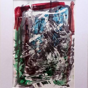 Blue and green abstract